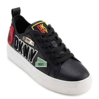 ZAPATILLAS MUJER DKNY CASUALES NEGRO K1469449-BLK - 2