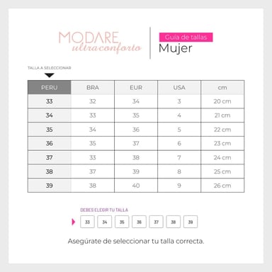 ZAPATOS DE VESTIR MUJER MODARE NEGRO M7408.102.31328.15745 - 2