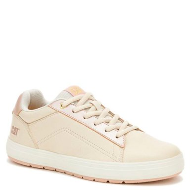 ZAPATILLAS MUJER CATERPILLAR URBANAS BEIGE CUERO - 2