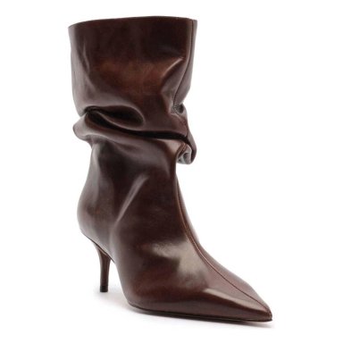 BOTINES MUJER AREZZO CHOCOLATE - 4