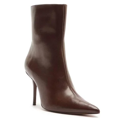 BOTINES MUJER AREZZO CHOCOLATE - 3