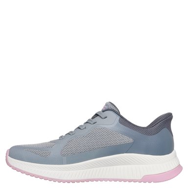 ZAPATILLAS MUJER SKECHERS URBANAS GRIS BOBS SQUAD - 4