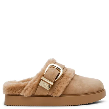 MOCASINES MUJER STEVE MADDEN BEIGE COZY UP - 1