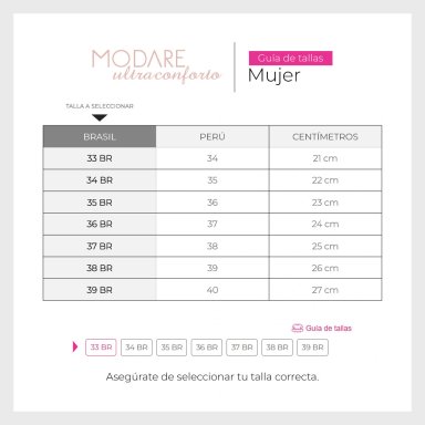 ZAPATOS DE VESTIR MUJER MODARE PR7014 NEGRO - 2