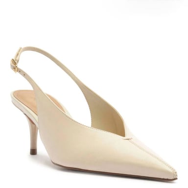 ZAPATOS VESTIR MUJER AREZZO CREMA A138550010.0001U.X1Z8X.XLTP CUERO - 3