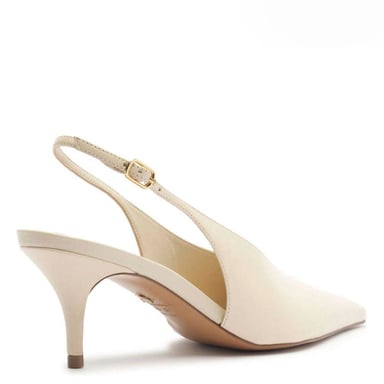 ZAPATOS VESTIR MUJER AREZZO CREMA A138550010.0001U.X1Z8X.XLTP CUERO - 4