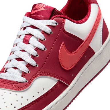ZAPATILLAS MUJER NIKE URBANAS ROJO W NIKE COURT VISION LO P NBK - 5