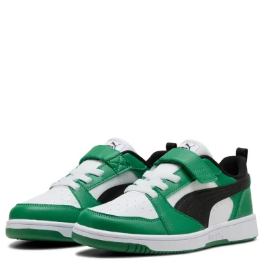 ZAPATILLAS NIÑO PUMA URBANAS VERDE PUMA REBOUND V6 LO AC+ PS - 2