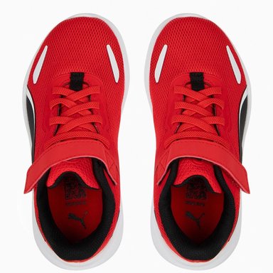 ZAPATILLAS NIÑO PUMA URBANAS ROJO SKYROCKET AC+ PS SMASH 3.0 L GLITTER VELCRO V INF - 4