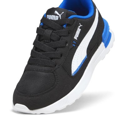 ZAPATILLAS PUMA JUVENIL URBANO GRAVITON NEGRO CELESTE - 4