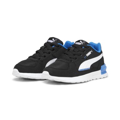 ZAPATILLAS PUMA JUVENIL URBANO GRAVITON NEGRO CELESTE - 5