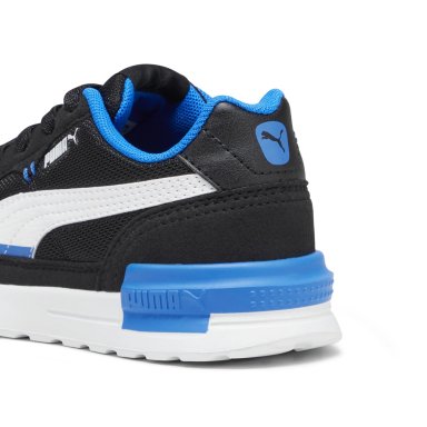 ZAPATILLAS PUMA JUVENIL URBANO GRAVITON NEGRO CELESTE - 6