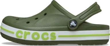 ZUECOS NIÑO BAYABAND CLOG K ARMY GREEN/LIME PUNC - 2