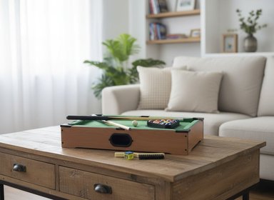 JUEGO DE MESA RIPLEY HOME BILLAR PULL - 5