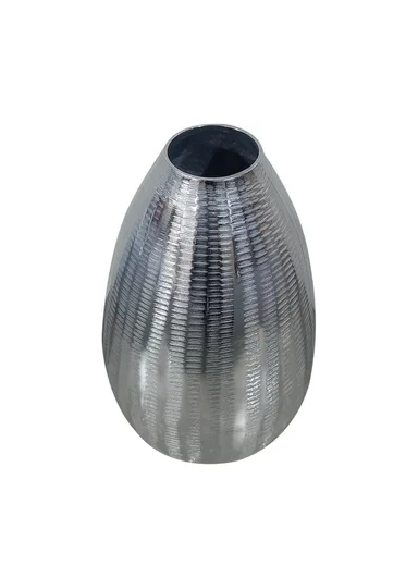 JARRÓN RIPLEY HOME ALUMINIO PLATEADO - 2