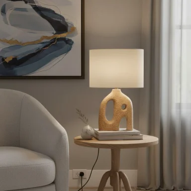 LÁMPARA DE MESA RIPLEY HOME ELEFANTE 55 CM - 1