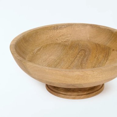 CENTRO DE MESA MAISON LINETT CIRCULAR MADERA 24 CM - 2