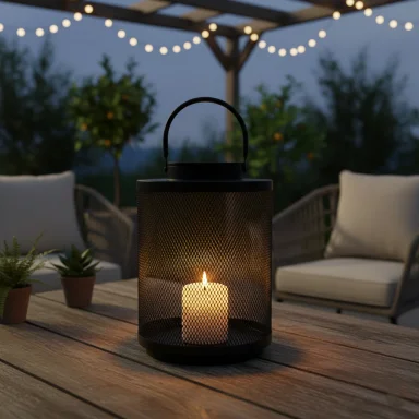 FAROL RIPLEY HOME METAL REJILLA 39 CM - 1
