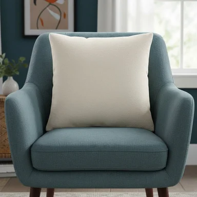 COJÍN RIPLEY HOME JASPEADO IVORY 50 X 50 CM - 1