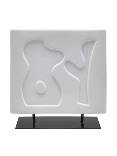 ADORNO RIPLEY HOME FIGURA BLANCO 26CM - 1