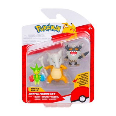PACK X3 FIGURAS DE BATALLA POKEMON - MODELO ALEATORIO - 3