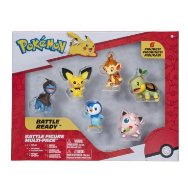 SET DE 6 FIGURAS DE BATALLA POKEMON - MODELO ALEATORIO - 3