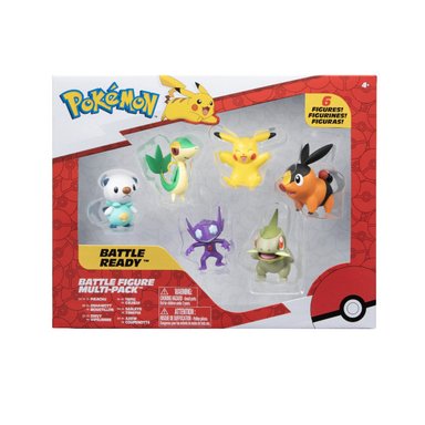 SET DE 6 FIGURAS DE BATALLA POKEMON - MODELO ALEATORIO - 4
