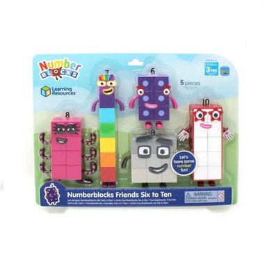 SET NUMBERBLOCKS FIGURA ANIMADA DEL SEIS AL DIEZ - 2