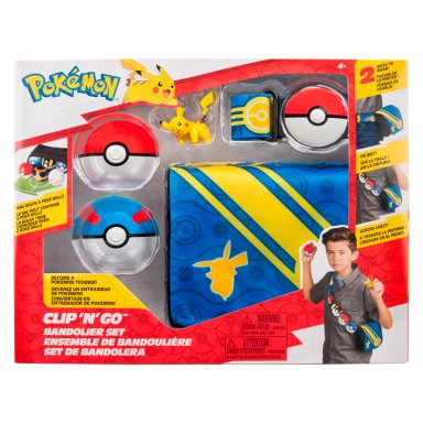 SET DE BANDOLERA CON POKEBOLA Y FIGURA POKÉMON SURTIDO - 2