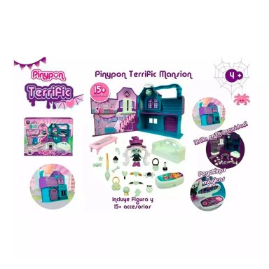 SET PINYPON MANSION TENEBROSA + MUÑECA - 7