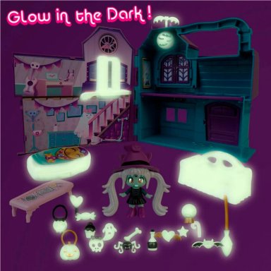 SET PINYPON MANSION TENEBROSA + MUÑECA - 10