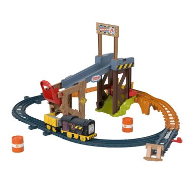 THOMAS & FRIENDS PISTA MOTORIZADA CONSTRUCCIÓN DIESEL - 1