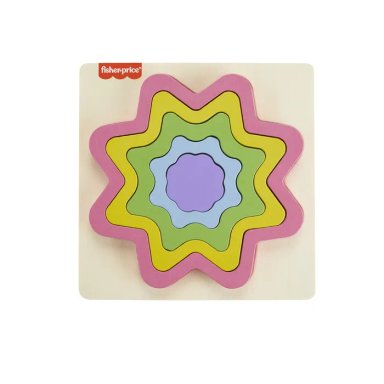 ROMPECABEZA FISHER PRICE ARCOÍRIS MADERA - 2