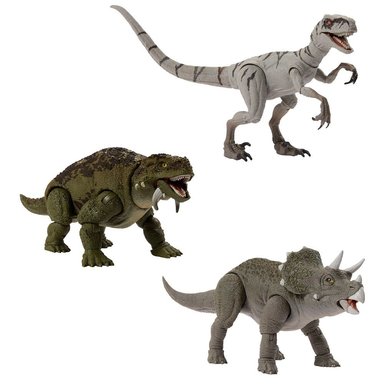 JUGUETE JURASSIC WORLD DINOSAURIO Y HUMANO HFG54 - 1