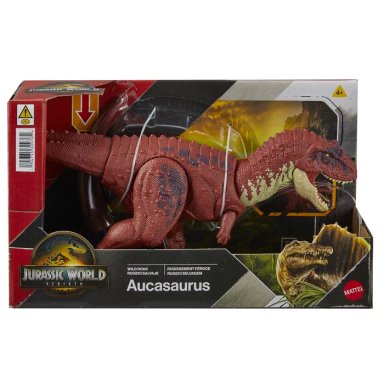 FIGURA ACCIÓN JURASSIC WORLD REBIRTH RUGIDO SALVAJE - 1