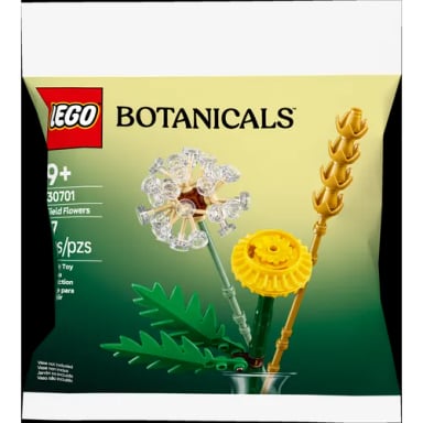 BLOQUES CONSTRUCCIÓN LEGO 30701 FLORES DE CAMPO - 1