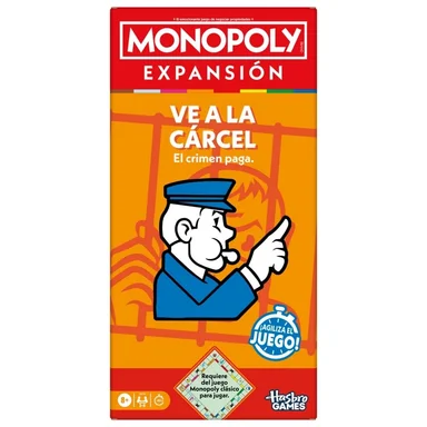 JUEGO MESA MONOPOLY EXPANSIÓN VE A LA CÁRCEL - 1