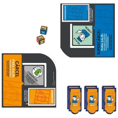 JUEGO MESA MONOPOLY EXPANSIÓN VE A LA CÁRCEL - 7
