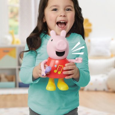 MUÑECA PEPPA PIG JUGUETE CERDITA HABLA Y CANTA G0518 - 6