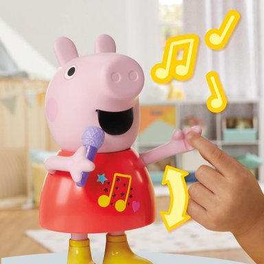 MUÑECA PEPPA PIG JUGUETE CERDITA HABLA Y CANTA G0518 - 8