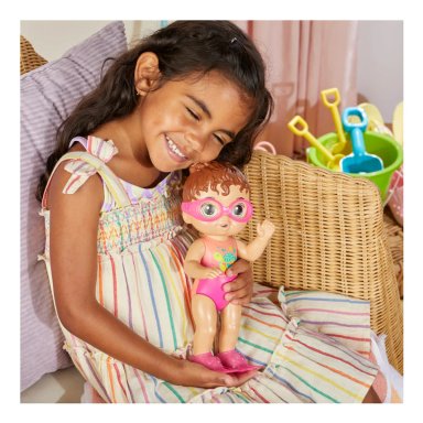 MUÑECA BABY ALIVE LA NADADORA SUNNY - 7