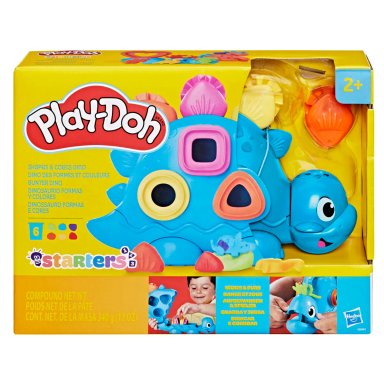 SET MASAS PLAY DOH HERRAMIENTAS LOS PEQUEÑOS PRINCIPIANTES DINOSAURIO FORMAS COLORES - 3