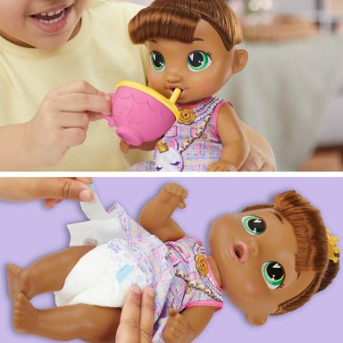 MUÑECA BABY ALIVE FIESTA DE TE BURBUJEANTE SOPHIA SPARKLE - 3