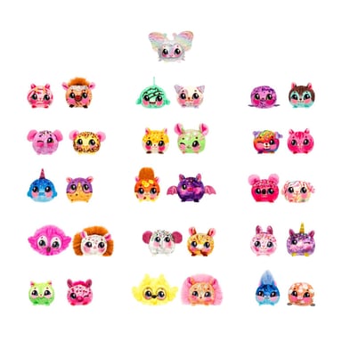 PELUCHE COOKEEZ MAKERY YUM YUMZ S2 2PK CDU - 7