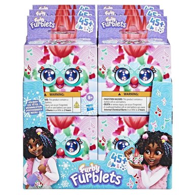 PELUCHE MINIAMIGO INTERACTIVO FURBY FURBLETS PEP-MINT - 9