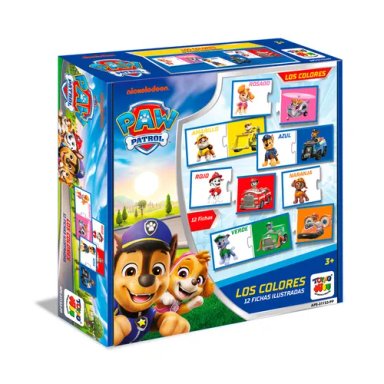 JUEGO DIDÁCTICO PAW PATROL APRENDE LOS COLORES - 1