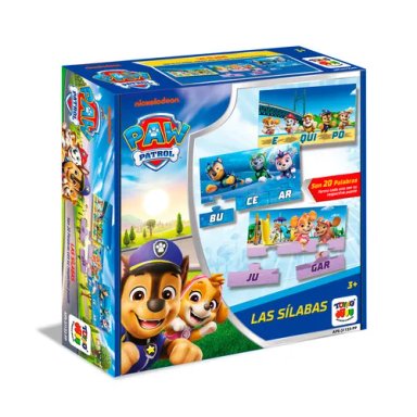 JUEGO DIDÁCTICO PAW PATROL APRENDE LAS SÍLABAS - 1