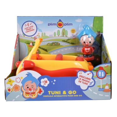 CARRO PLIM PLIM BUMP & GO CON MÚSICA 25CM STRAWBERRY - 4