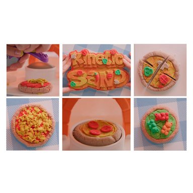 ARENA MÁGICA KINETIC SAND PACK ARMA TU PIZZA - 1