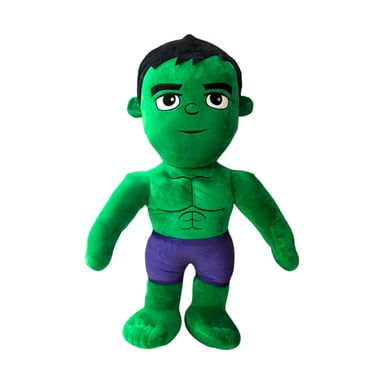 PELUCHE 51CM C/ SONIDO & TELA SUAVE HULK VERDE - 1